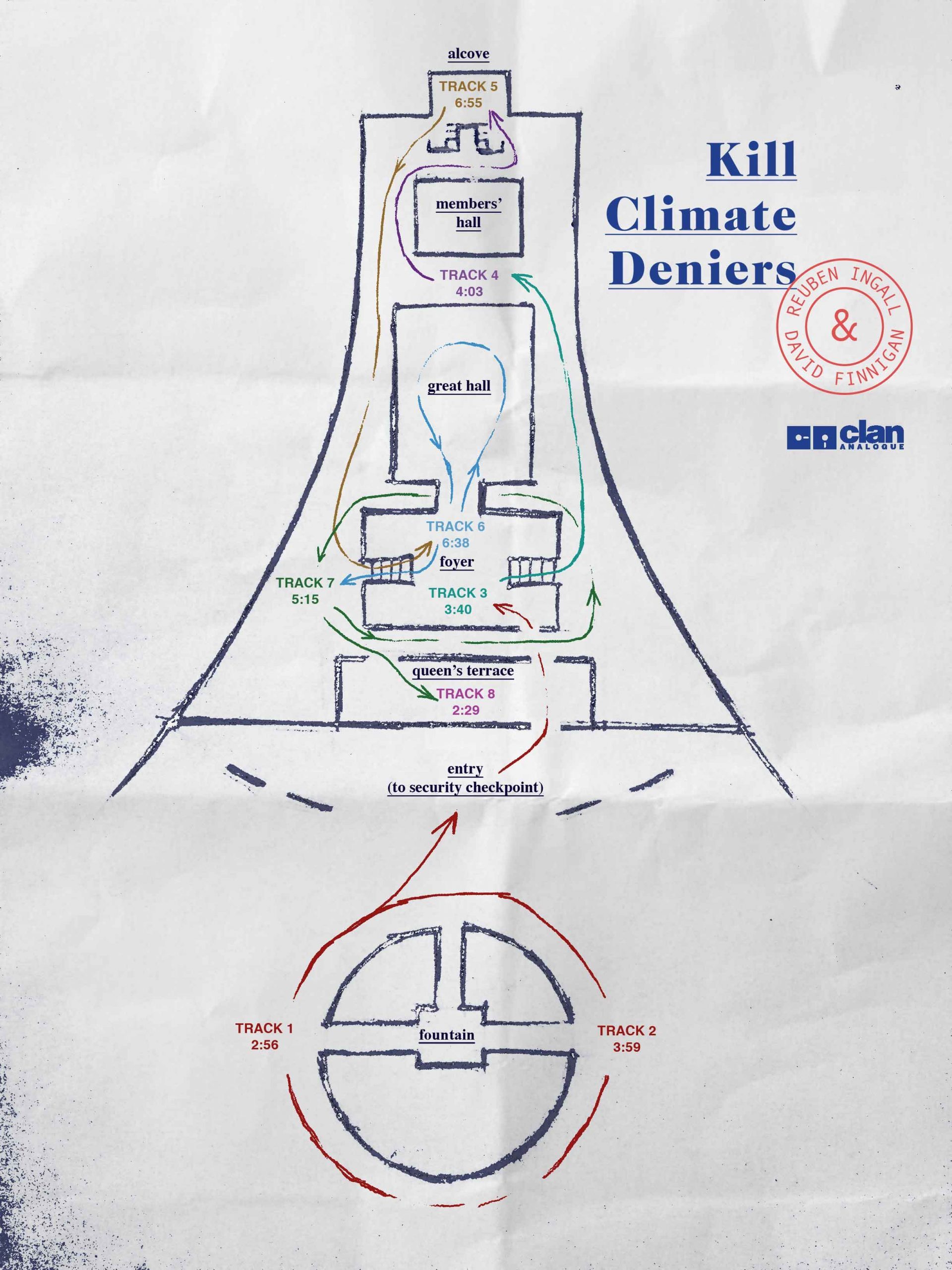 How to experience the Kill Climate Deniers walking tour